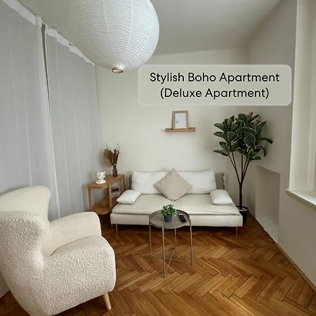 Urban Retreat I Modern Boho Apartments In Lovely Letna District - 10 Minutes From Old Town Прага Екстериор снимка